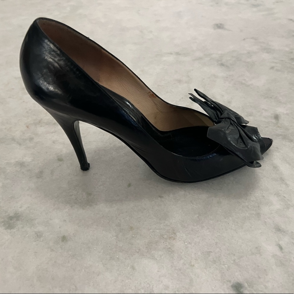 Haute Couture Vintage Lanzoni B shoes Made in Itlay - Picture 4 of 10